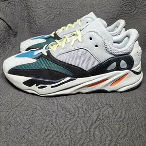 Adidas Yeezy Boost 700 Wave Runner Solid Grey Sneaker Men's Shoes Size 12